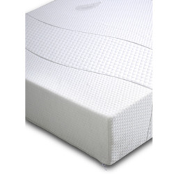 Sareer Matrah Diamond 6 + 2 Small Single Memory Foam Mattress - White - Wilko - thumbnail 3