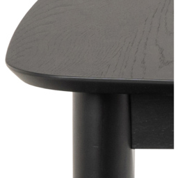 Florence Montreux 6 Seater Dining Table Black - Furniture To Go - Wilko - thumbnail 6