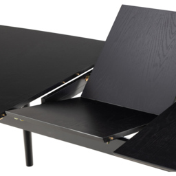 Florence Montreux 6 Seater Dining Table Black - Furniture To Go - Wilko - thumbnail 5