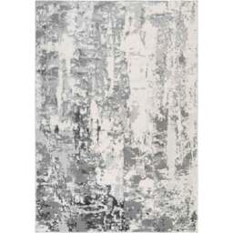 Desire Rugs Styra Silver Abstract Rug 160 x 230cm - Wilko - thumbnail 1