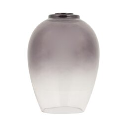 Sienna Glass Pendant Grey - Wilko - thumbnail 1