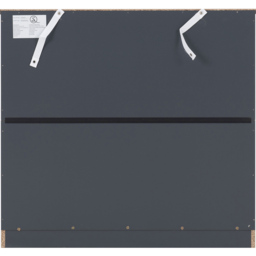 Seconique Dakota 4 Drawer Dark Grey Storage Chest - Wilko - thumbnail 7