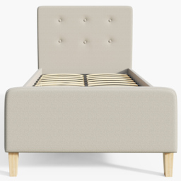 GFW Ashbourne Single Natural Ottoman Bed - Cream - Wilko - thumbnail 5