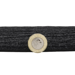 JVL Charcoal Knit Indoor Scraper Doormat 45 x 75cm - Grey - JVL Homewares - Wilko - thumbnail 6