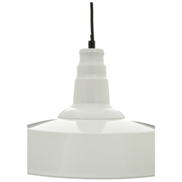 Premier Housewares White Metal Pendant Light - Size: 36 x 36 x 120cm - Wilko - thumbnail 5