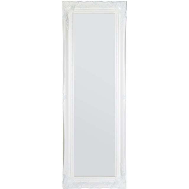 MirrorOutlet Hamilton White Shabby Chic Wall Mirror 137 x 46cm - Wilko - image 1