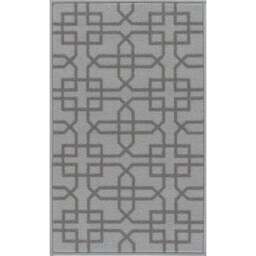 Desire Rugs Havana Silver Cubed Trellis Anti Slip Door Mat 80 x 50cm - Size: 50 x 80cm - Wilko