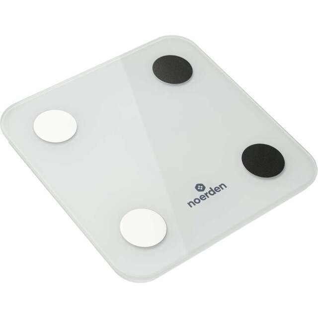 Noerden Minimi Plus White Smart Scale - Size: 3.5 x 30.5 x 29.8cm - Wilko - image 1