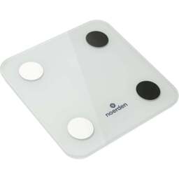 Noerden Minimi Plus White Smart Scale - Size: 3.5 x 30.5 x 29.8cm - Wilko - thumbnail 1