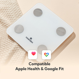 Noerden Minimi Plus White Smart Scale - Size: 3.5 x 30.5 x 29.8cm - Wilko - thumbnail 5
