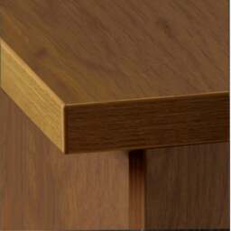 R White Cabinets 3 Drawer Dark Brown Set-03 Desk - Size: 72.8 x 107.9 x 54cm - Wilko - thumbnail 3