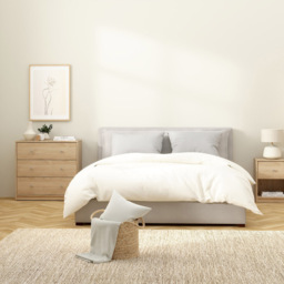 Furniture To Go May 3 Drawer Jackson Hickory Oak Chest of Drawers - Brown - Wilko - thumbnail 6