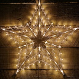 Samuel Alexander 100 Warm White LED Outdoor Window Star Light 50cm - Size: 5cm - Wilko - thumbnail 7