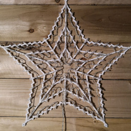 Samuel Alexander 100 Warm White LED Outdoor Window Star Light 50cm - Size: 5cm - Wilko - thumbnail 6