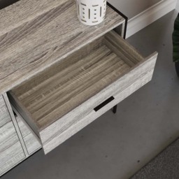 Vida Designs Brooklyn 6 Drawer Grey Rustic Metal Frame Chest of Drawers - Wilko - thumbnail 6
