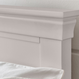 Julian Bowen Clermont Light Grey King Bed - Wilko - thumbnail 6