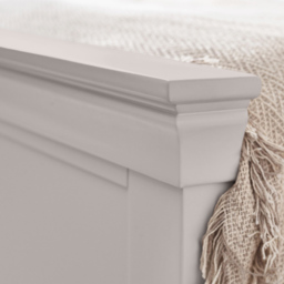 Julian Bowen Clermont Light Grey King Bed - Wilko - thumbnail 7