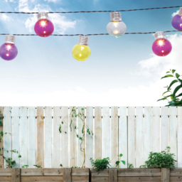 Gardenkraft Multicolour 50 Retro Party String Light - Size: 31 x 19.5 x 13cm - Wilko - thumbnail 7