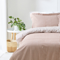 Yard Double Hebden Pecan Reversible Duvet Set - Multi - Yard Living - Wilko - thumbnail 3