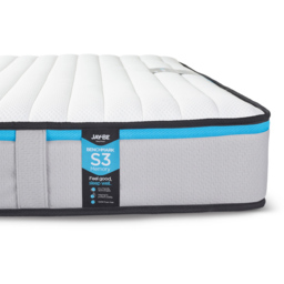 Jay-Be Benchmark S3 Small Double Memory Eco-Friendly Mattress - White - Wilko - thumbnail 5