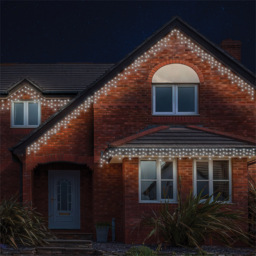 Eagle Connect Cool White LED Black Icicle Light 6m - Size: 34 x 20 x 9cm - Wilko - thumbnail 4