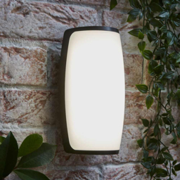 ValueLights Jonny Matte Black Curved LED Outdoor Wall Light - Size: 22.5 x 12.4 x 9.6cm - Wilko - thumbnail 7