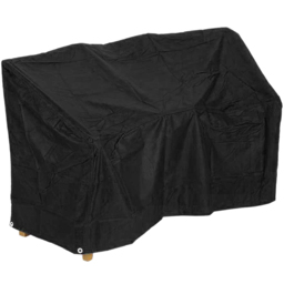 Charles Bentley Black Companion Seat Cover - Size: H90 x W150-170 x D65cm - Wilko - thumbnail 1