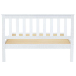 Denver King Size White Wooden Bed - Birlea - Wilko - thumbnail 7