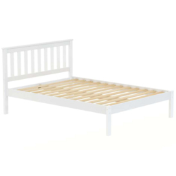 Denver King Size White Wooden Bed - Birlea - Wilko - thumbnail 3