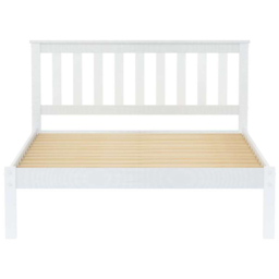 Denver King Size White Wooden Bed - Birlea - Wilko - thumbnail 6