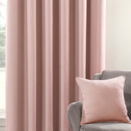 Divante Hoxton Blush Blackout Eyelet Curtains 183 x 168cm - Size: W 183 x D 168cm - Wilko - thumbnail 5
