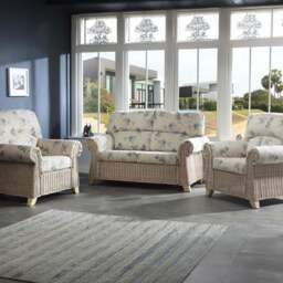 Desser Furniture Clifton 4 Seater Oasis Sofa Set - Size: 2 Seater - Cream - Wilko - thumbnail 1
