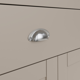 GFW Lancaster 3 Door 2 Drawer Grey Large Sideboard - Size: 35 x 111 x 82cm - Wilko - thumbnail 6