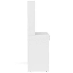 Chloe 7 Drawer White Dressing Table with Mirror - Size: 46 x 120 x 147cm - Birlea - Wilko - thumbnail 7