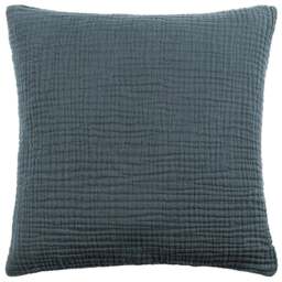 Yard Lark Dusk Muslin Cotton Cushion - Size: 45 x 45 cm - Multi - Yard Living - Wilko - thumbnail 1