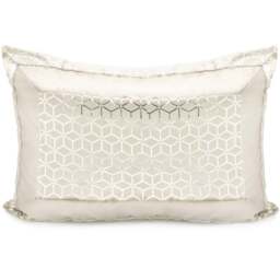 Intimates Vera Cream Pillow Sham 50 x 75cm - Size: 50 x 75 x 1cm - Wilko