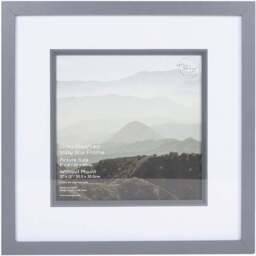 The Port. Co Gallery Inlay Grey Box Photo Frame 8 x 8 inch - Wilko - thumbnail 1