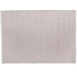 Hug Rug Natural Woven Herringbone Rug 80 x 150cm - Cream - Wilko - thumbnail 1