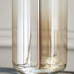 Pacific Lifestyle Vivienne Lustre Ombre Glass Table Lamp - Brown - Wilko - thumbnail 5