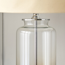 Pacific Lifestyle Vivienne Lustre Ombre Glass Table Lamp - Brown - Wilko - thumbnail 4
