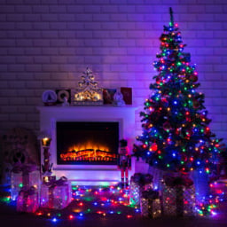 The Christmas Workshop 100 Multicolour LED String Light - Wilko - thumbnail 5