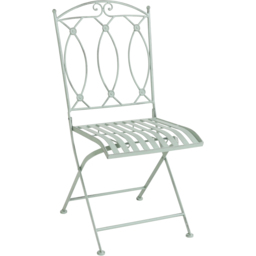 Charles Bentley 2 Seater Heritage Green Decorative Rustic Metal Garden Bistro Set - Wilko - thumbnail 5