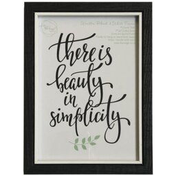 The Port. Co Gallery Winston Black and White Photo Frame 7 x 5 inch - Multi - Wilko