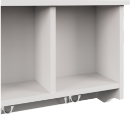 GFW Kempton White Wall Mounted Storage Shelves - Size: 17 x 92 x 34cm - Wilko - thumbnail 6