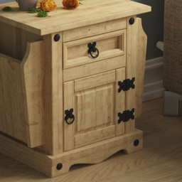 Vida Designs Corona Pine Magazine Table - Size: 38 x 54 x 51cm - Brown - Wilko - thumbnail 4