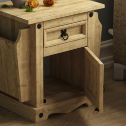 Vida Designs Corona Pine Magazine Table - Size: 38 x 54 x 51cm - Brown - Wilko - thumbnail 5
