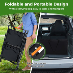 Costway Portable Folding Cook Station with Aluminium Tabletop - Size: 108 x 64 x 17cm - Multi - Wilko - thumbnail 7