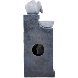 Living and Home 5-Tier Stone Effect Cascading Bowl Solar LED Water Feature - Size: 73 x 30 x 25cm - Grey - Wilko - thumbnail 4