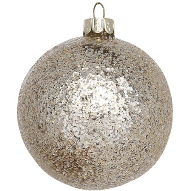 Shiny Mocha Bauble - Mocha - Size: 1 Piece - Wilko - image 1
