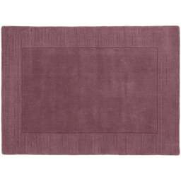 Esselle Home Esme Mauve Wool Rug 160 x 230cm - Size: 230 x 160 x 1.8cm - Purple - Wilko